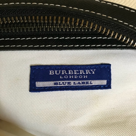 **SOLD**Burberry Blue Label Canvas Bag - Picture 8 of 8